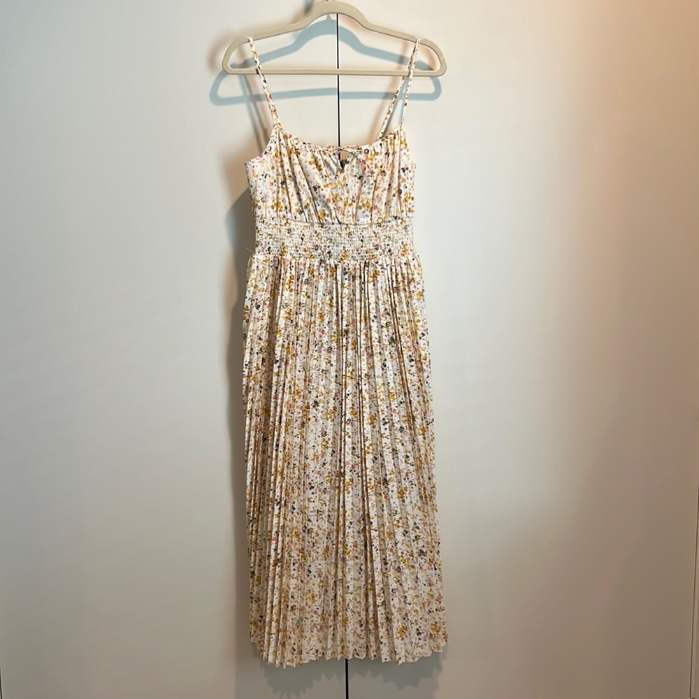 J. Crew Floral Midi Dress